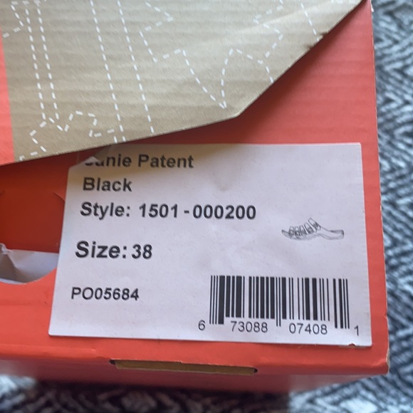 Dansko Patent Leather Adjustable Metal Button Sandals - Picture 4 of 6